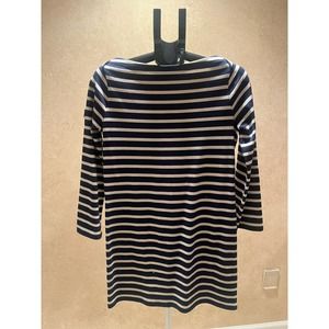 Marc Jacobs nautical long sleeve striped mini dress e